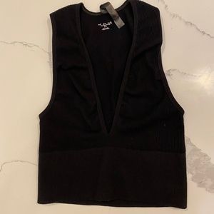 Out From Under Hailey Seamless Plunge Bra Top size M